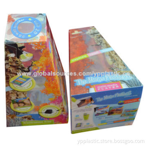 Pyramid Printed PVC Boxes for Electronics, 0.18-1.0mm Thickness, Various Colors Available